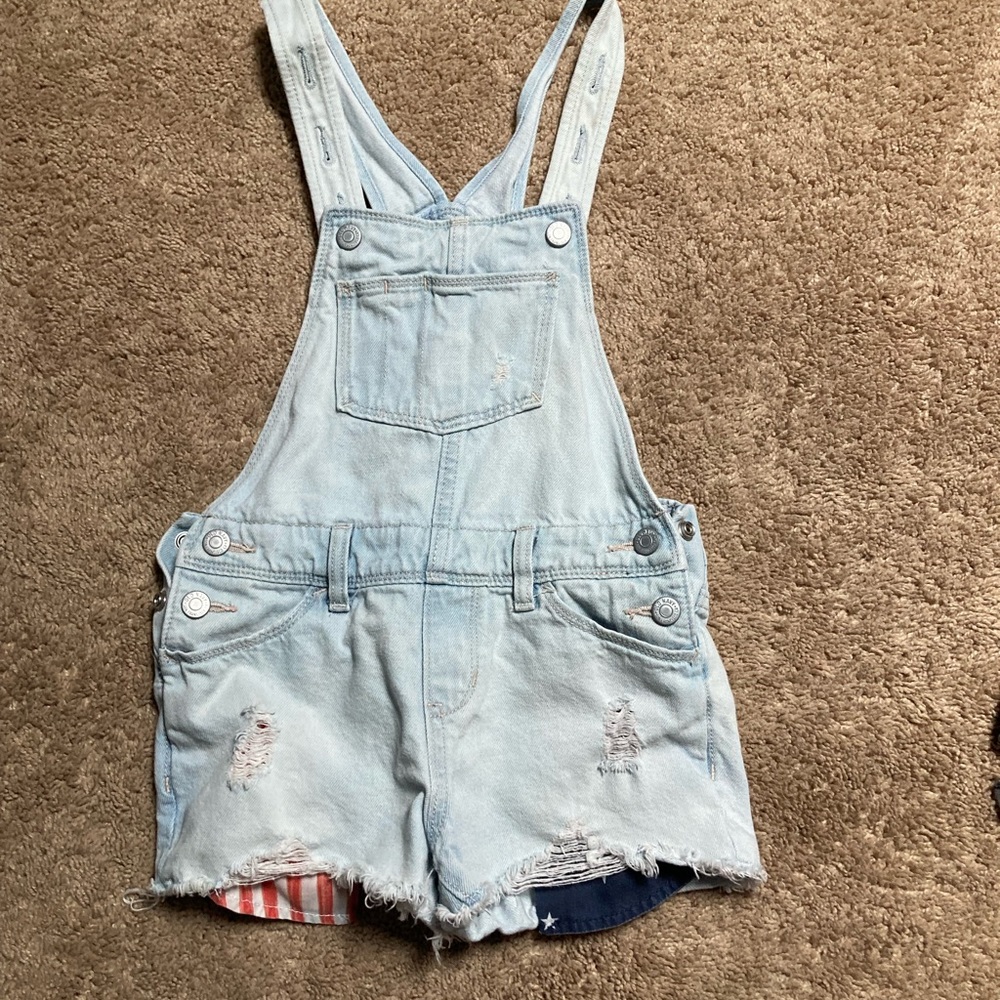 Old navy 4th of July overalls